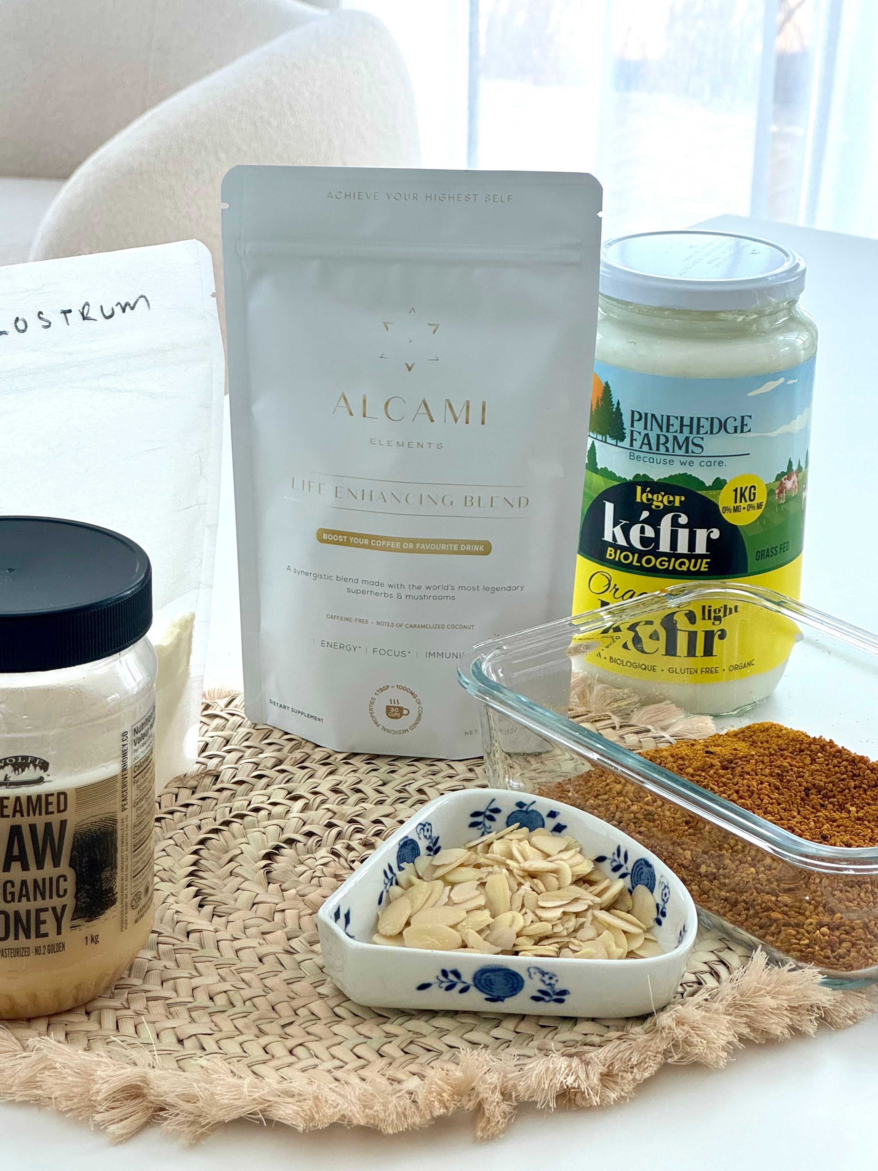 Alcami Supercharged Morning Snack yaourt/kéfir