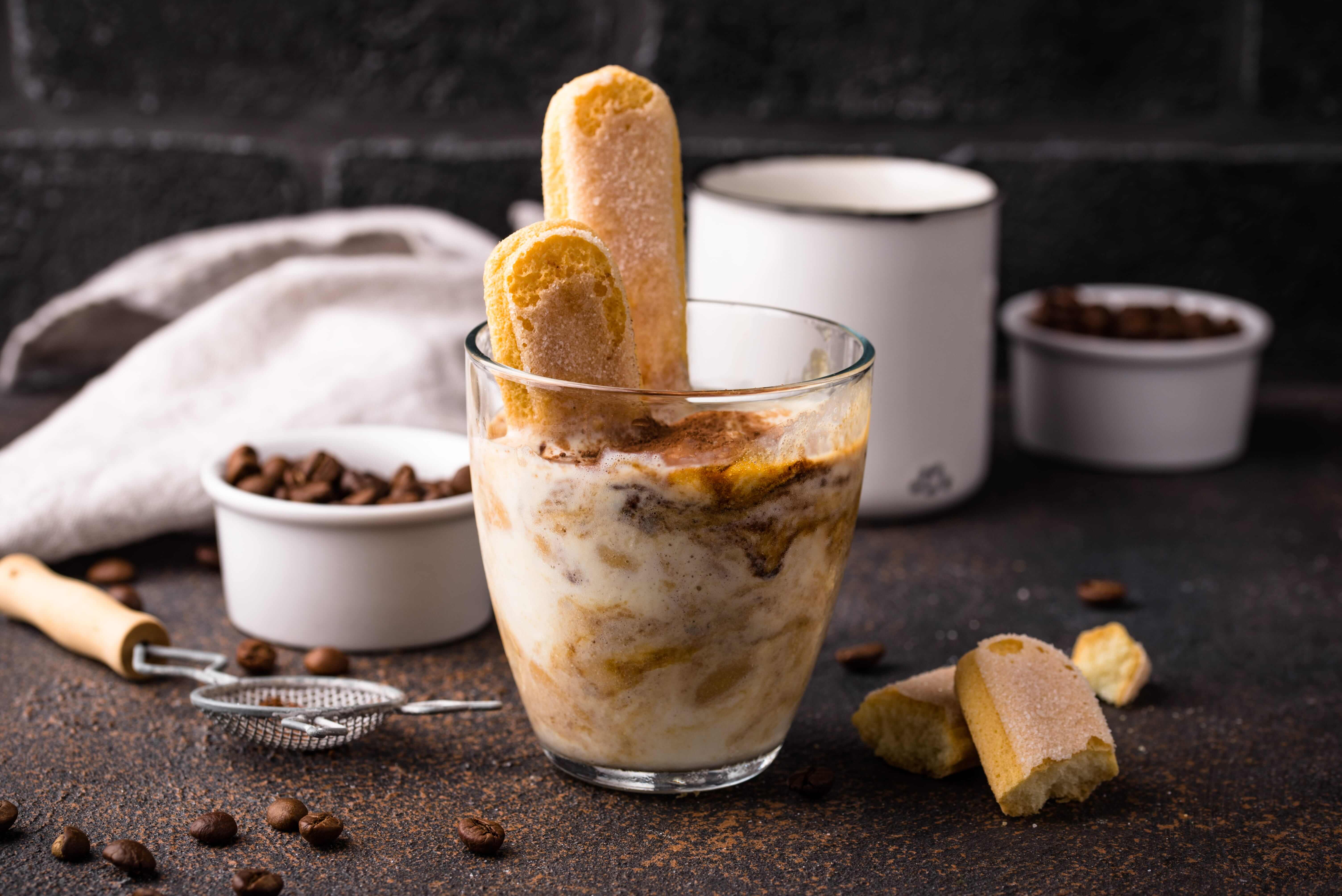 Affogato de vainilla y chocolate alcami