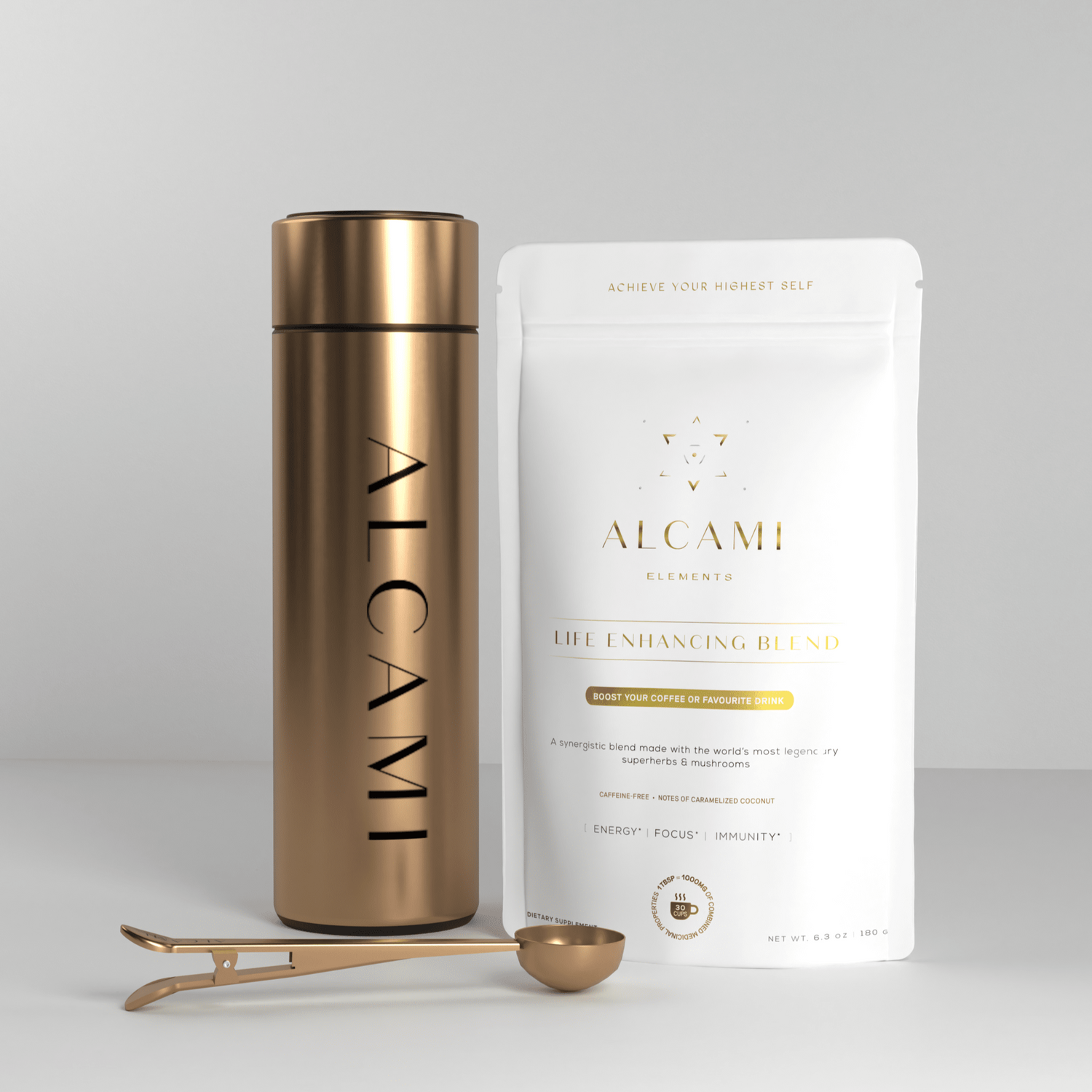 ALCAMI GOLD BOTTLE