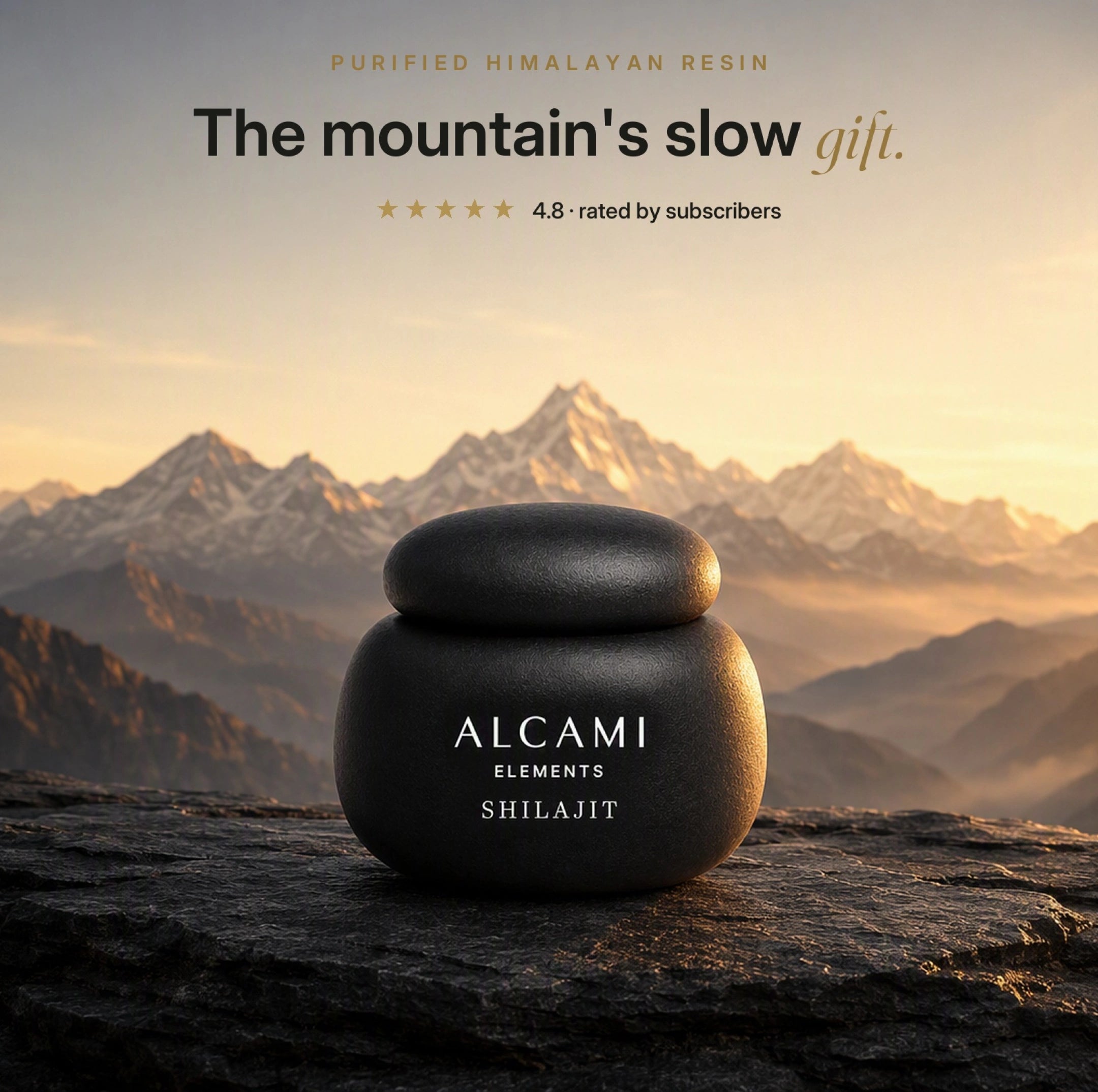 SHILAJIT DEL HIMALAYO