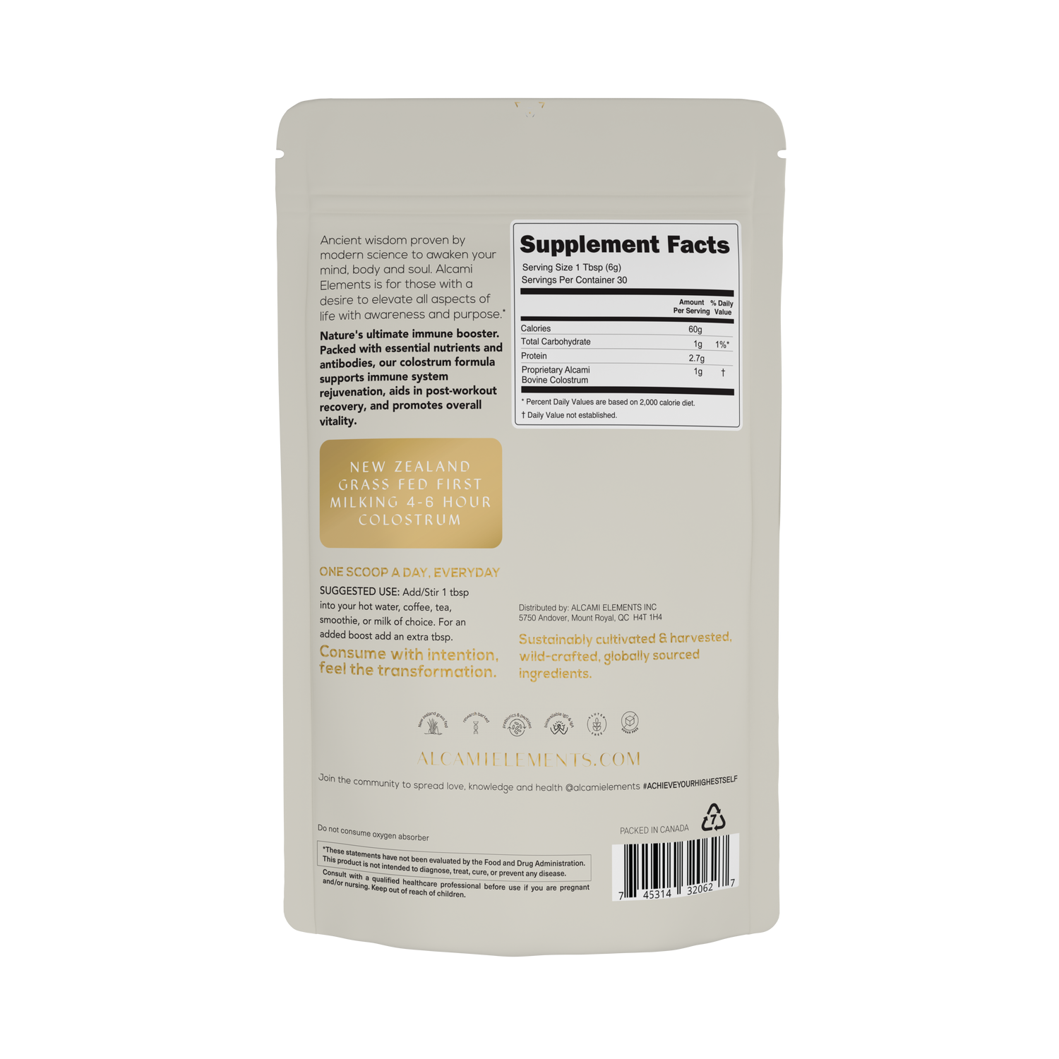 ALCAMI COLOSTRUM (limited release item)