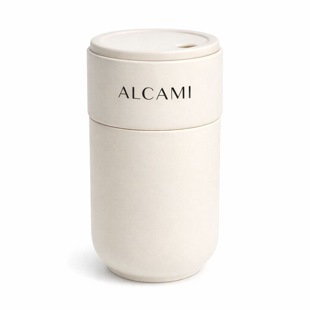 ALCAMI CREAM TUMBLER