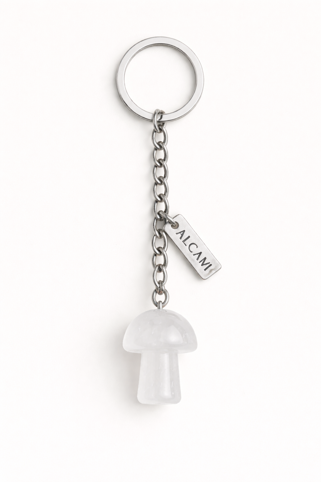 Porte-clés champignon en cristal Alcami