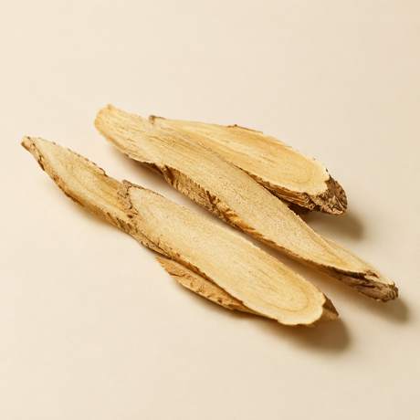 Astragalus root slices